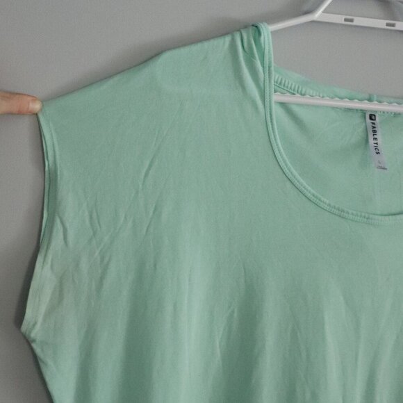 Fabletics Women's Mint Green Sz Lrg Love Activewear Stretch Light Hoodie Sweater - Picture 3 of 12